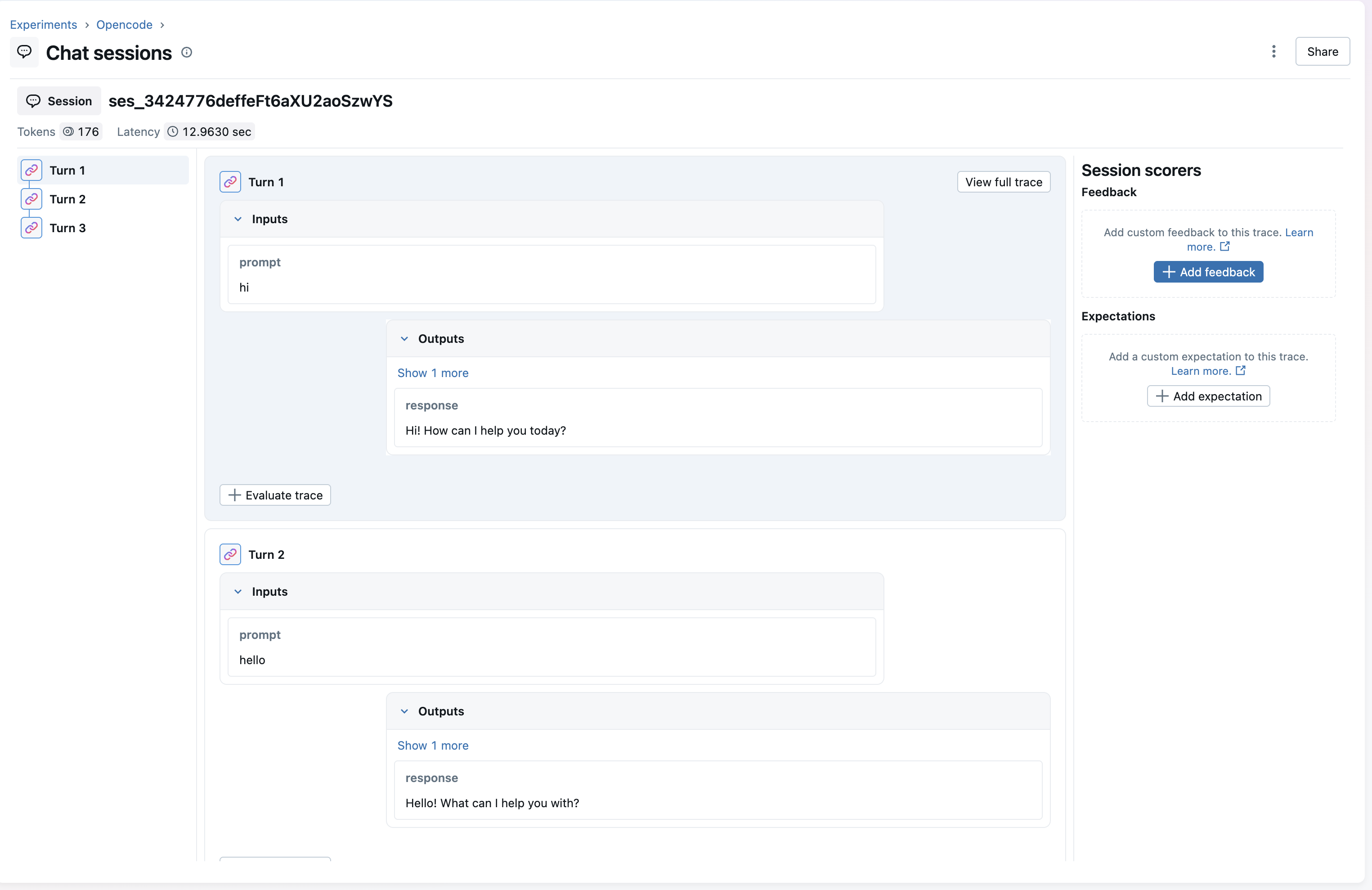 OpenCode Session Tracking
